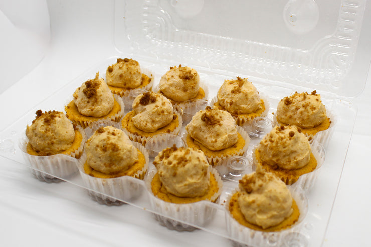 Mini Dozen Pumpkin Cheesecake Cupcakes